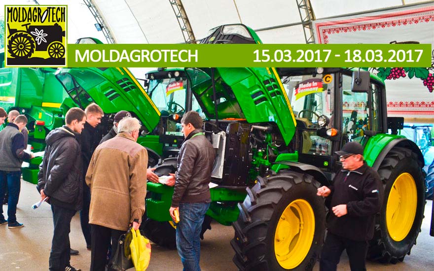 Vă invităm la expoziția Moldagrotech-2017!
