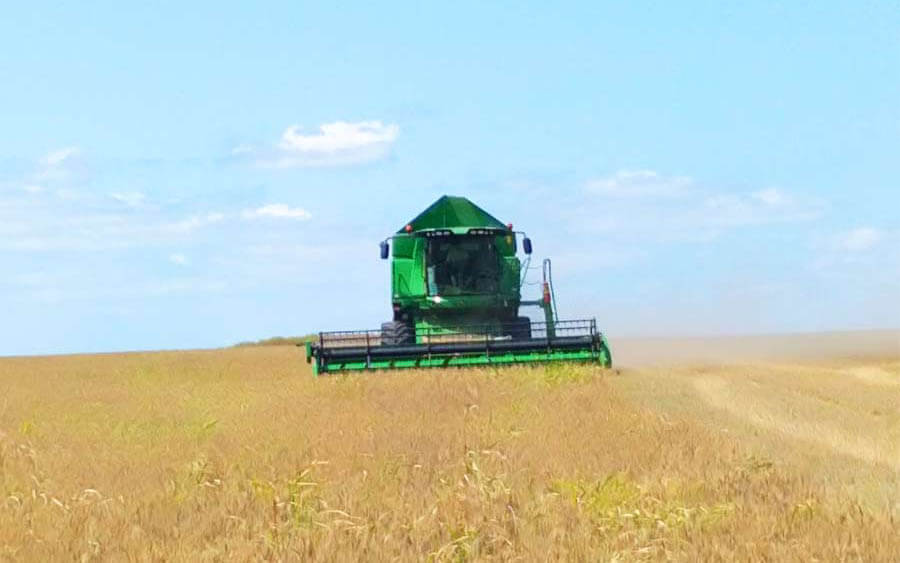Agromester HD подготовил John Deere W650 к уборке пшеницы в Унгенском районе