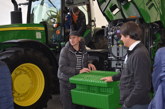 John Deere la Moldagrotech 2015