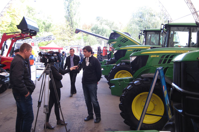 John Deere la Moldagrotech 2015