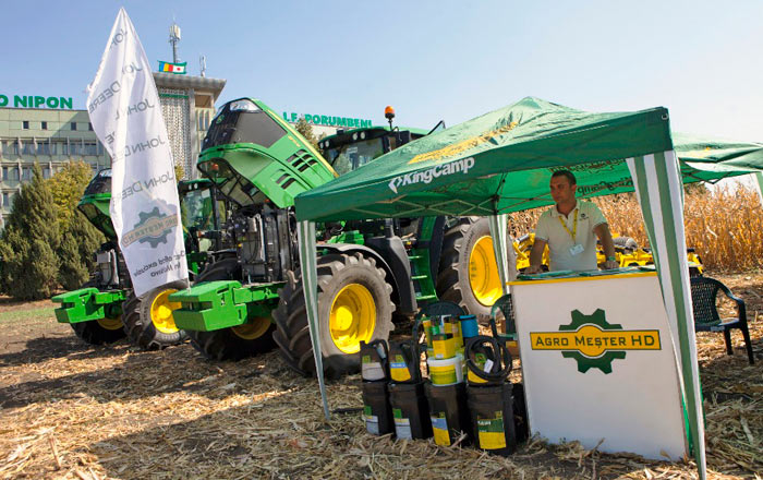 Agromester HD продемонстрировал трактора John Deere 6-й и 8-й серии на фестивале кукурузы в Порумбенах