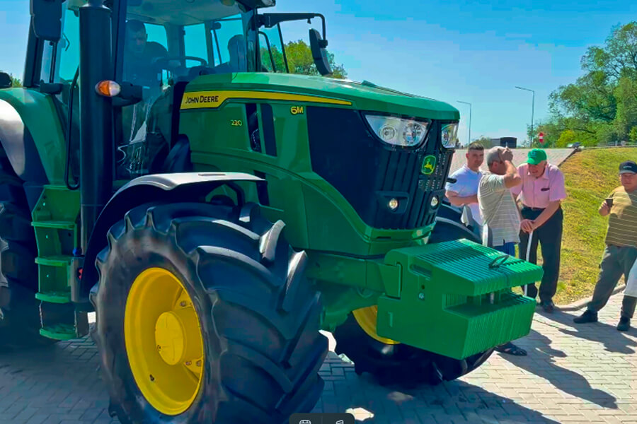 27 мая состоялась презентация John Deere в Бельцах