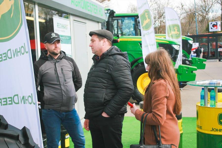 Agromester показал тракторы John Deere и современные системы точного земледелия на Moldagrotech Spring